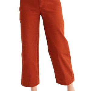 Madewell - Slim Emmett Wide-Leg Crop Pants